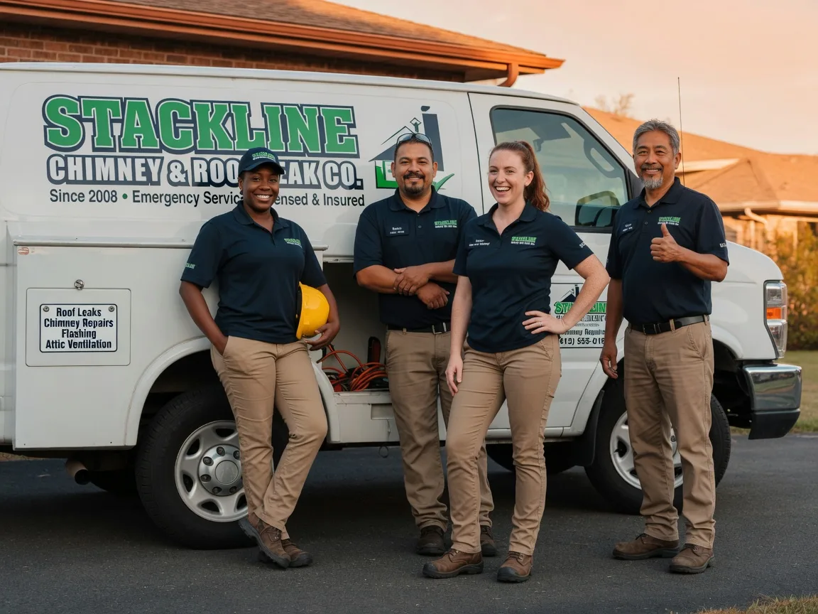 Chimney flashing repair company in San Carlos, CA